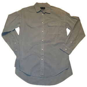 Grey long sleeve button down Origional Use Small Men's NEW